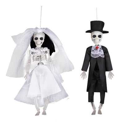 Halloween Skeleton Bride and Groom