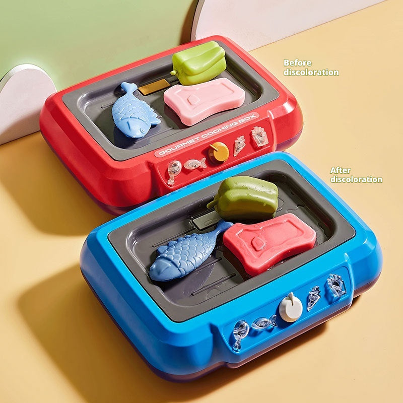 Color-changing Food Cooking Toy Set for Kids