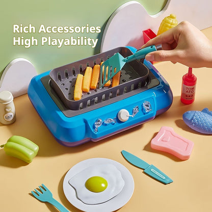 Color-changing Food Cooking Toy Set for Kids