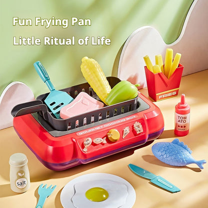 Color-changing Food Cooking Toy Set for Kids