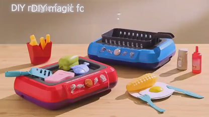 Color-changing Food Cooking Toy Set for Kids